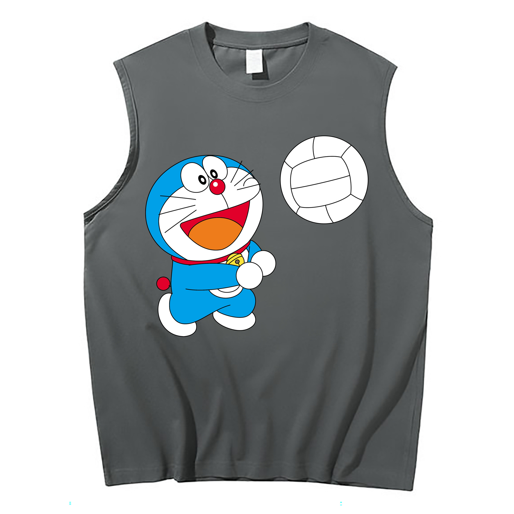 （画像用） ドラえもん Doraemon コットン100％タンクトップ（フロントプリント）
